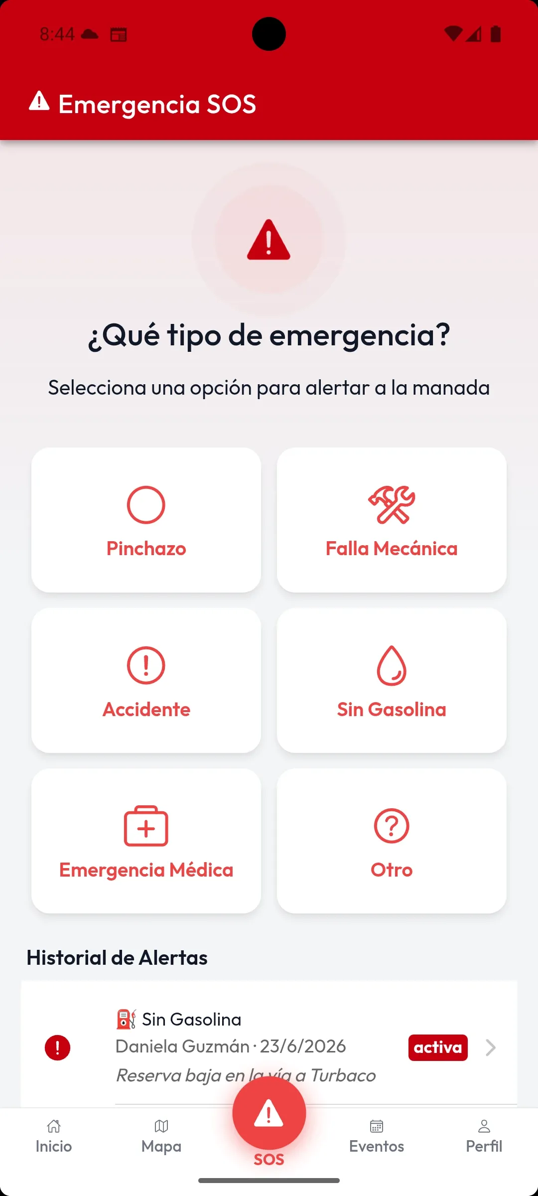 Emergencia SOS